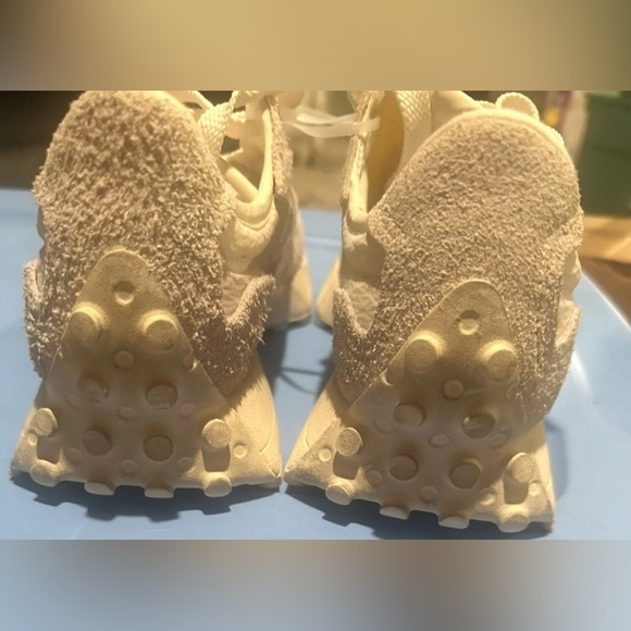 NEW BALANCE 327 Suede and Printed Crinkled-Shell Sneakers Size 7.5 Men's 9 Women - Picture 6 of 7